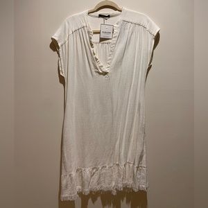 White Casual Annabelle Dress